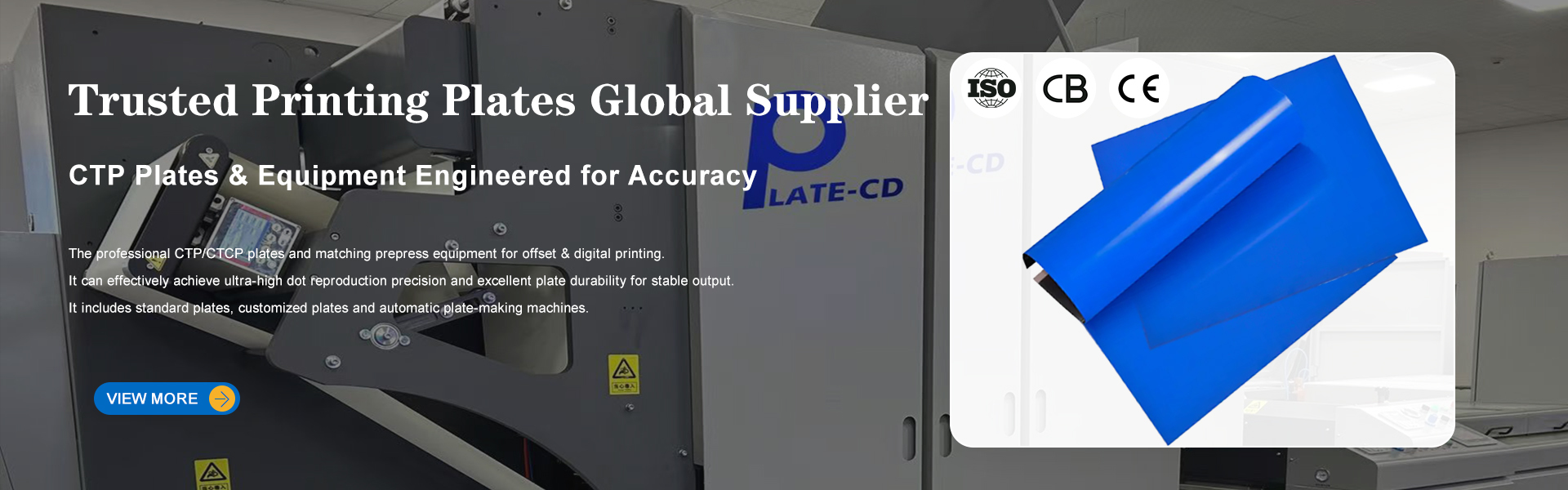 qualidade Máquina de fatura de placa do CTP fábrica