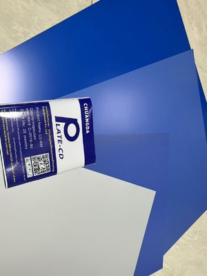 Impressão suave Placa CTP de camada única com temperatura de desenvolvimento de 20-25 C e espessura da placa de 0,15-0,30 mm