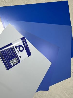 0.30mm Placa CTP térmica azul com tamanho máximo de produção 1650*1450mm