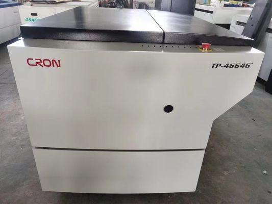 Máquina de fabricação de placas CTP de alta velocidade de 220 V com sistema de carga semi-automático/automático