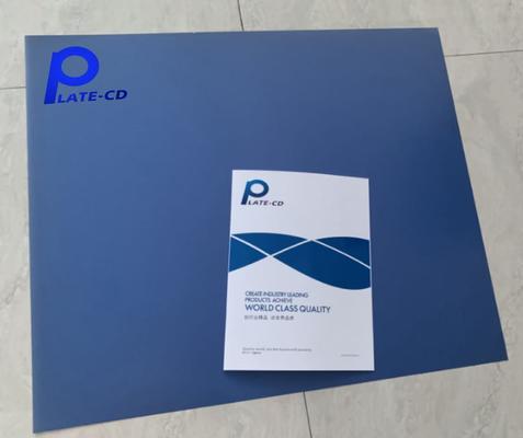 Placas de impressão CTCP com 120-140mJ/cm2 de energia laser e estilo positivo para impressão offset