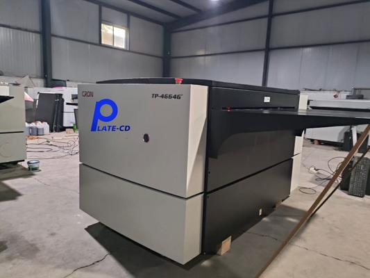 Faixa de espessura da chapa 0,15 0,3 mm Equipamento Computer To Plate Integrado com Processador Huq SHANGZUN Projetado para Fabricação de Chapas