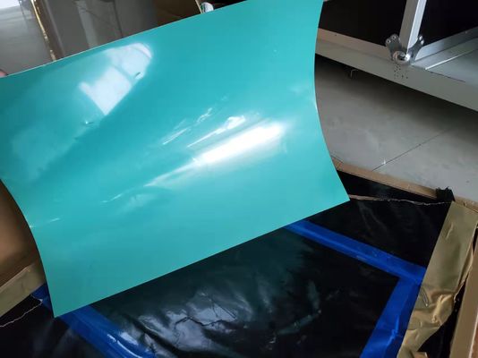 Chapas de impressão de alumínio CTP UV de 0,15 mm de espessura com revestimento verde para imagem por luz