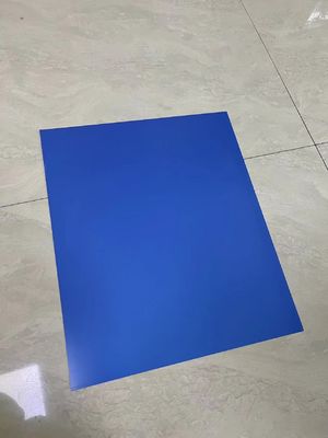Placa de impressão CTCP de alumínio azul positivo personalizada com espessura de 0,15 mm para impressão de jornais