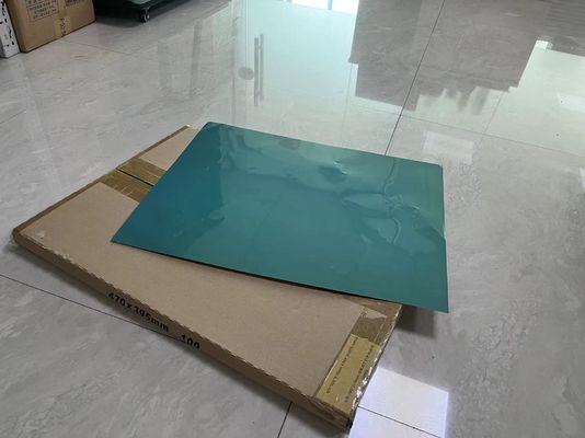 Placa de impressão PS verde de camada única personalizada para impressora offset