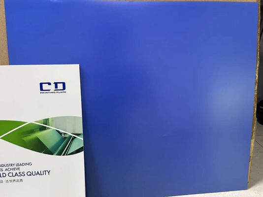 0.15-0.30mm CTP Placa de impressão Azul Camada única 18 meses