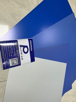 Placa de CTP sem processo CD-RM com 18 meses de validade e 1350 mm de largura máxima da bobina para impressão comercial