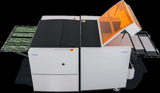 Máquina de fabricação de placas CTP de alta velocidade de 220 V com sistema de carga semi-automático/automático