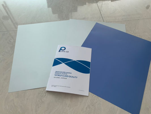 Placa CTP sem processo 0,15 mm/0,30 mm para impressão comercial