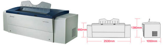 Máquina CTP térmica semiautomática 2540dpi Equipamento CTP novo / usado