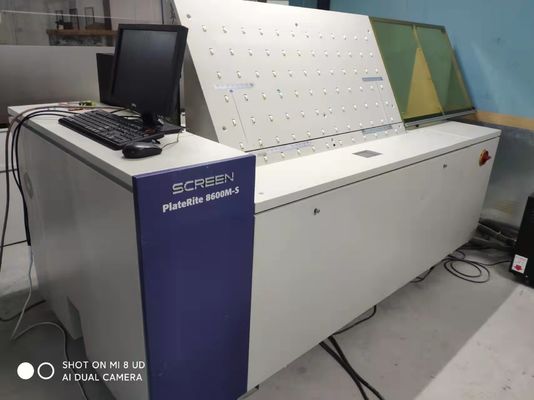 Máquina de produção de chapas CTP para impressão offset 400*350mm, imagem precisa