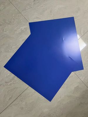 Chapa CTP de dupla camada com 0,30 mm de espessura, revestimento azul e velocidade rápida e sensível para impressão offset