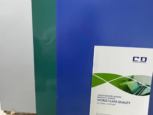 Chapa CTP Ecológica Sem Processo Com 0,15mm-0,30mm e Baixa Energia de Imagem de 130-150mJ/m² para Impressão Sustentável