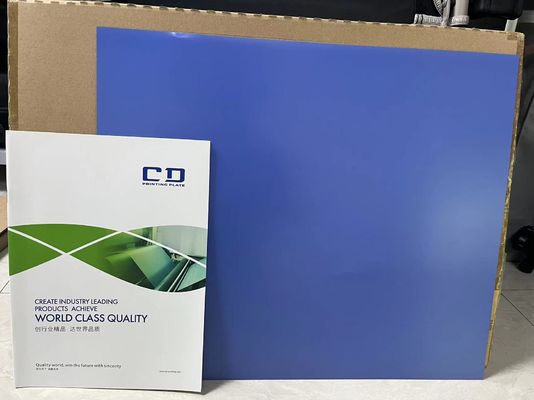 Chapa de impressão CTCP positiva de camada única com energia de exposição de 40-50mj/cm2 para impressão de jornais