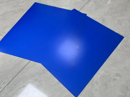 Placa térmica de CTP de alumínio para 150000 vezes de impressão Cor azul 110-130 Mj/C2 Energia de exposição
