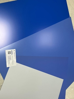 1030*800*0,30mm Placa térmica de alumínio azul para revistas livros jornais