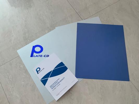 Placa CTP sem processamento com período de validade de 18 meses e tempo de produção de 22-25s para 100.000-200.000 impressões